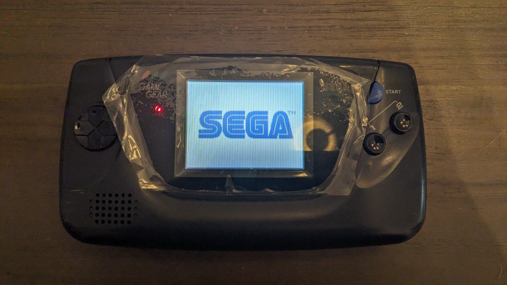 Game Gear Recapped (High Quality Ceramics) With New Glass Screen And Batter Covers