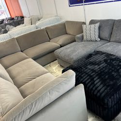 FREE DELIVERY COZY SECTIONAL