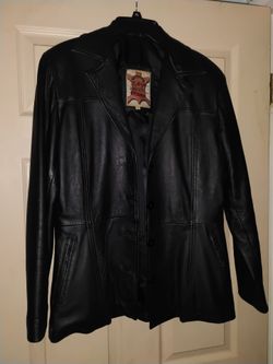 Vintage Yag Genuine Leather Jacket- Women's