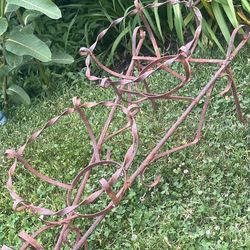 Vintage Wrought Iron plant pot holder Gardencheck more pictures