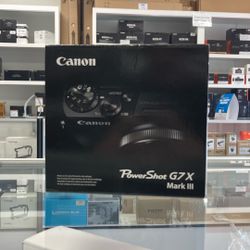Canon PowerShot G7X Mark III