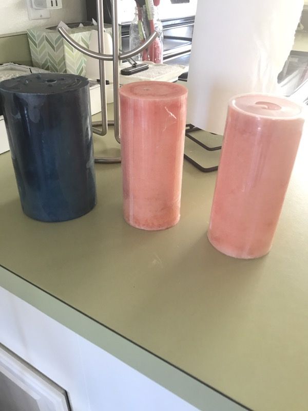 Assorted candles