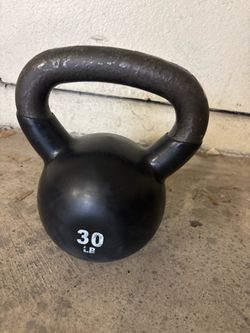 30 LB Power Systems Kettlebell • Heavy Duty Strength Training