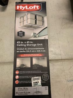Hyloft overhead storage.