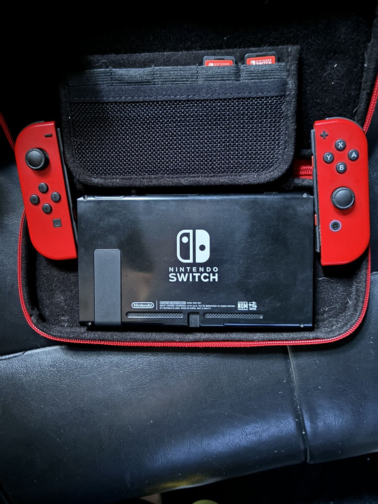 Nintendo Switch With Games And Case 