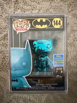Chrome Batman Funko Pop