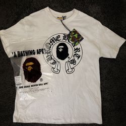 Bape x chrome shirt 