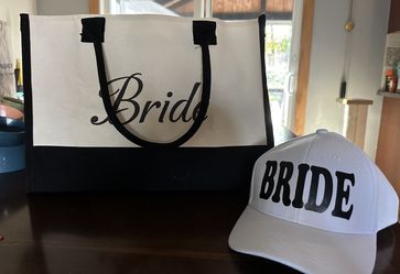 Bridal Tote And Hat