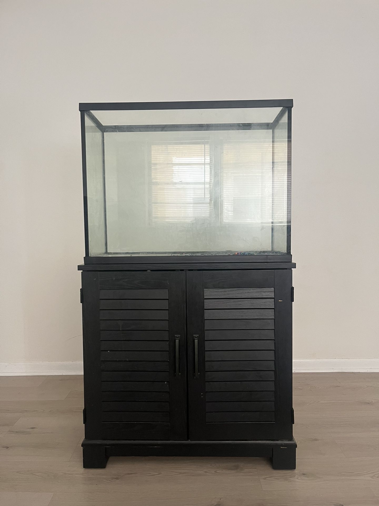 TOPFIN Essential 37 Gal Fish Tank W/ Stand
