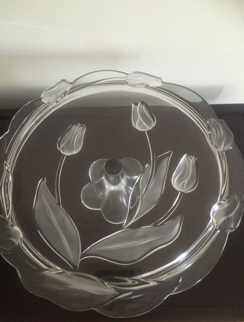 Tulipe Collection-Cake Plate