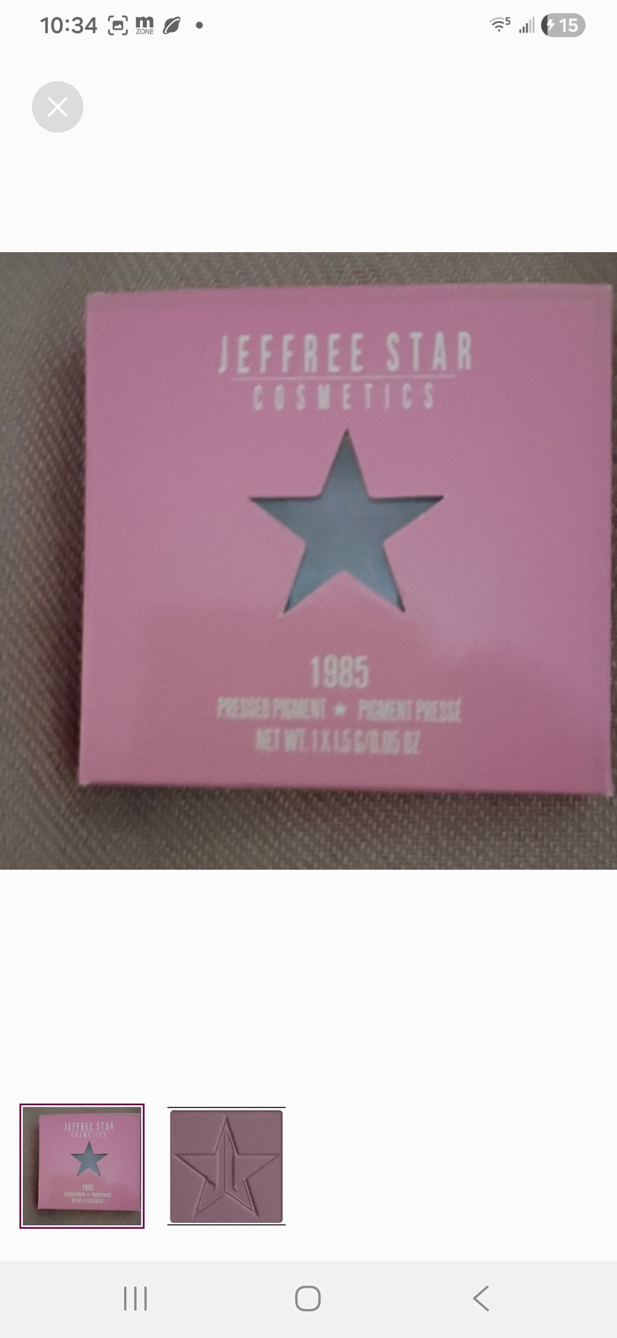 Jeffree Star Eyeshadow Single 1985