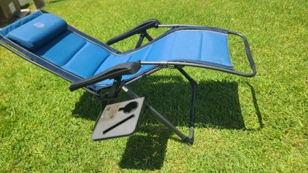 Zero gravity chair with tray , heavy duty TIMBER  RIDGE