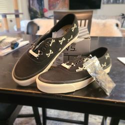 WTAPS x Vans Bones Black vn000uddkbc OG Authentic 