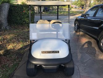 2014 CLUB CAR GOLF CART 48V *COMPLETELY REFURBISHED* GREAT CART!LIKE NEW TIRES AND NO CRACKS ON PLASTIC! *COMPLETELY REFURBISHED* NEW *BATTERIES*