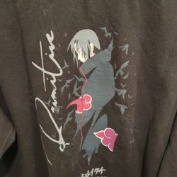 Naruto Shippuden Itachi Size Large Primitive Collaboration Longsleeve Shirt