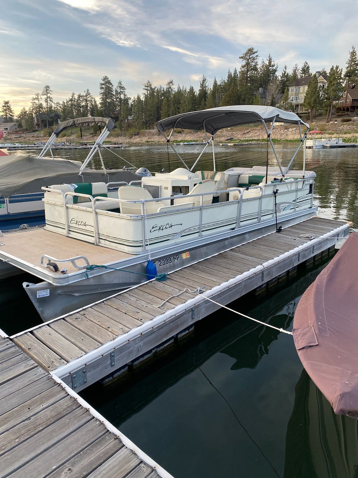 1996 ERCOA Pontoon for Sale in Big Bear Lake, CA OfferUp