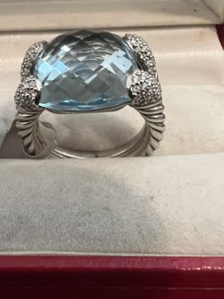 New With Tags David Yurman 925 Ladies Ring Sz 7