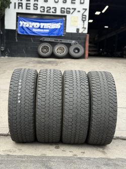 265/70R17 GOODYEAR WRANGLER TIRES