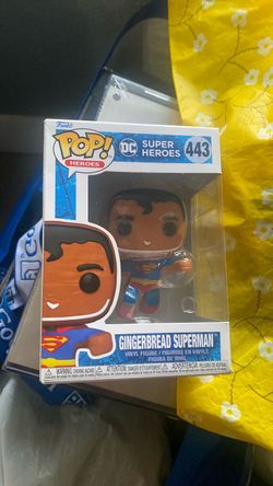 Gingerbread Superman Funko
