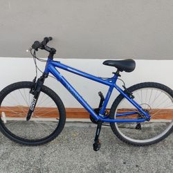 Haro 26" 21-Speed Hybrid Mountain / Road Bike - Front Shocks Suspension - Easy Grip Shift - 18" Frame - TUNED! (MSRP $400)
