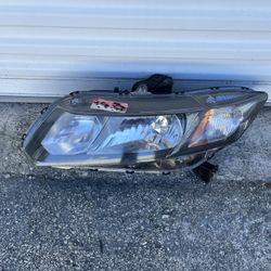 HONDA CIVIC SEDAN HEADLIGHT DRIVER SIDE LEFT 2013-2015-ORIGINAL