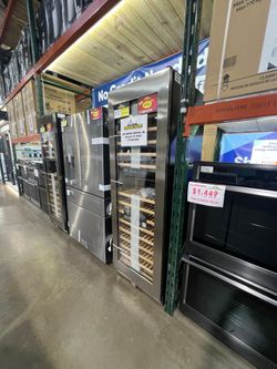 Thor Kitchen 24 in. 162-Bottle Dual Zone Freestanding Wine Cooler