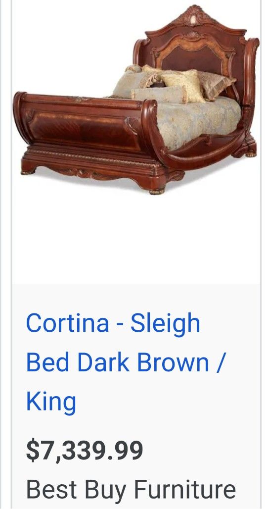 Cortina King Sleigh Bed