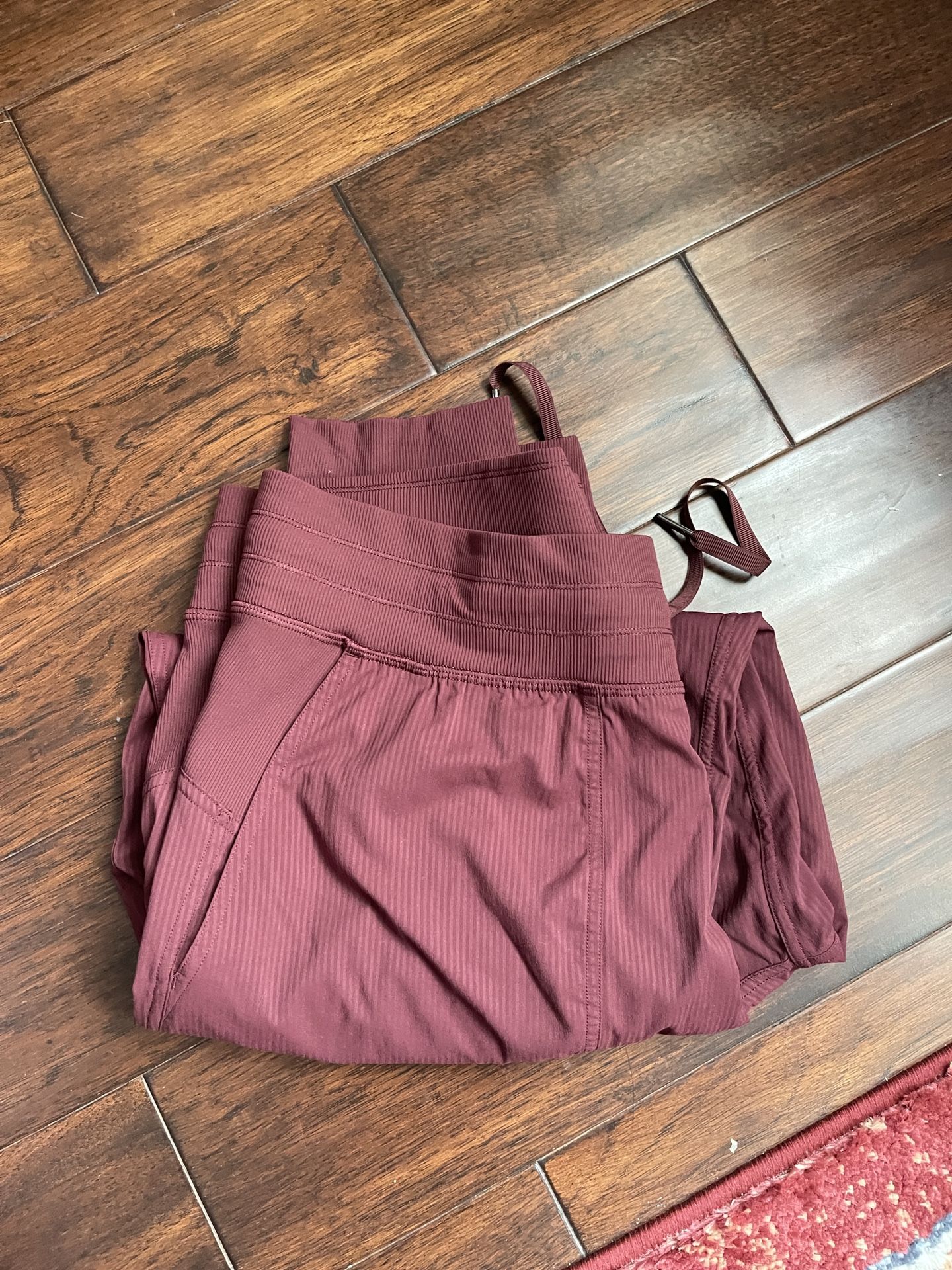 Lululemon dance studio full length mid rise jogger size 14 NWOT in red merlot,New Products : American Fashion Style Bags On Sale
