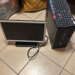Computer + Monitor + Keyboard + Cooling System