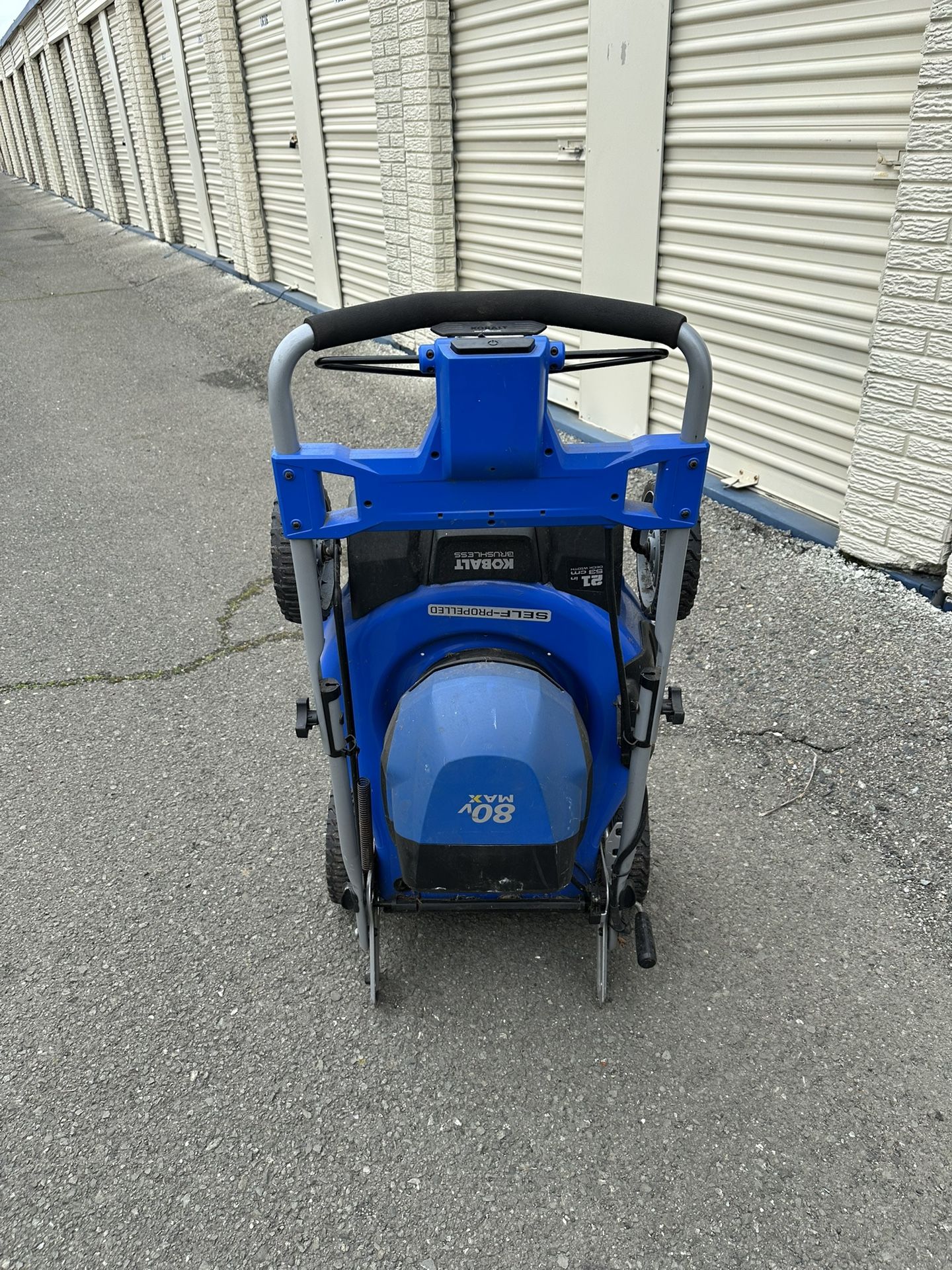 Kobalt 80v Mower