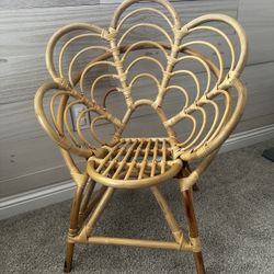 Kids Rattan Flower Chair New***
