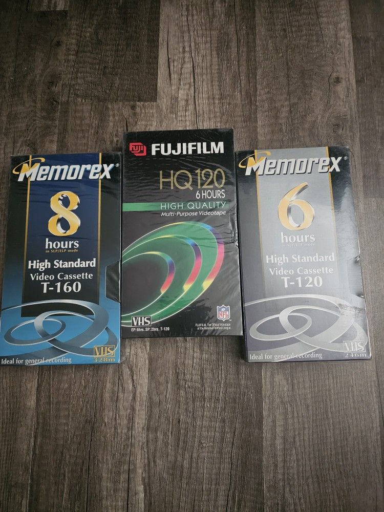 Vhs Blank Tapes