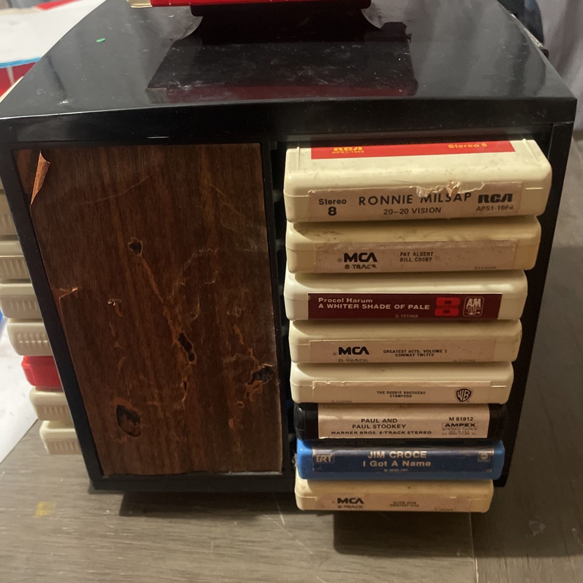 Lot Of 32 Vintage Miscellaneous Untested 8 track Cassettes With