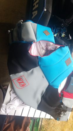 Jet pilot Shaun Murray life jacket size large