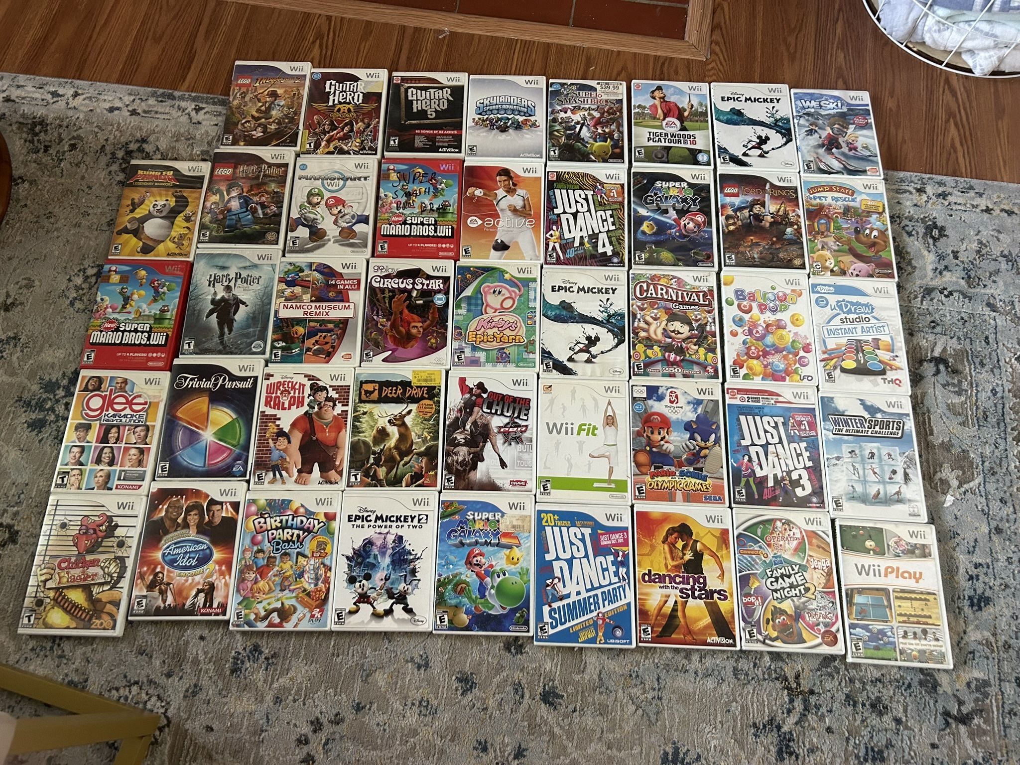 🎮 Massive Wii Game Bundle – 44 Titles of Pure Nostalgia!
