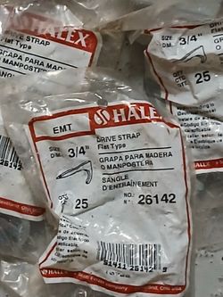 Halex 3/4" Drive Strap 25 Pieces $4
