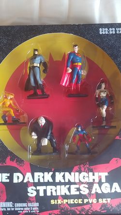 Dark Knight Strikes Again set - Batman, Superman, Wonder Woman