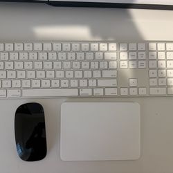 Apple Keyboard, Mouse & Trackpad