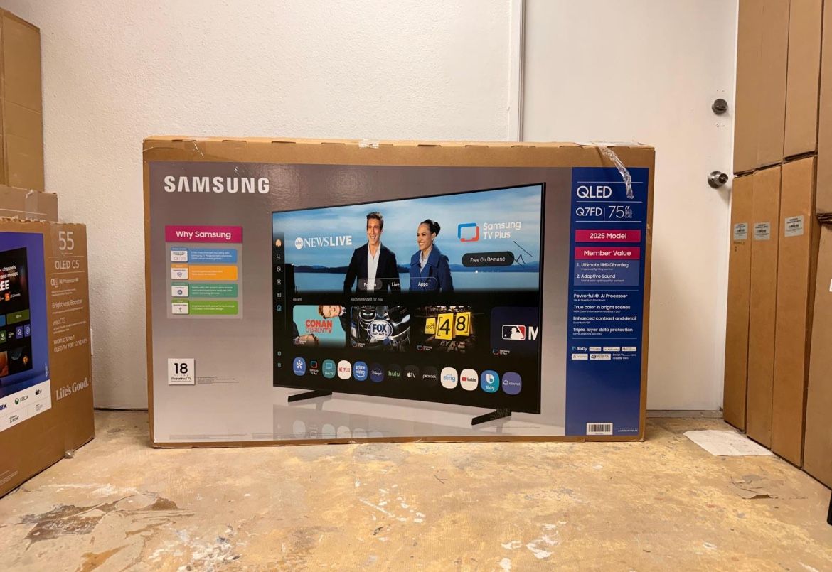75Q7FD 75” Samsung smart 4k Qled tv