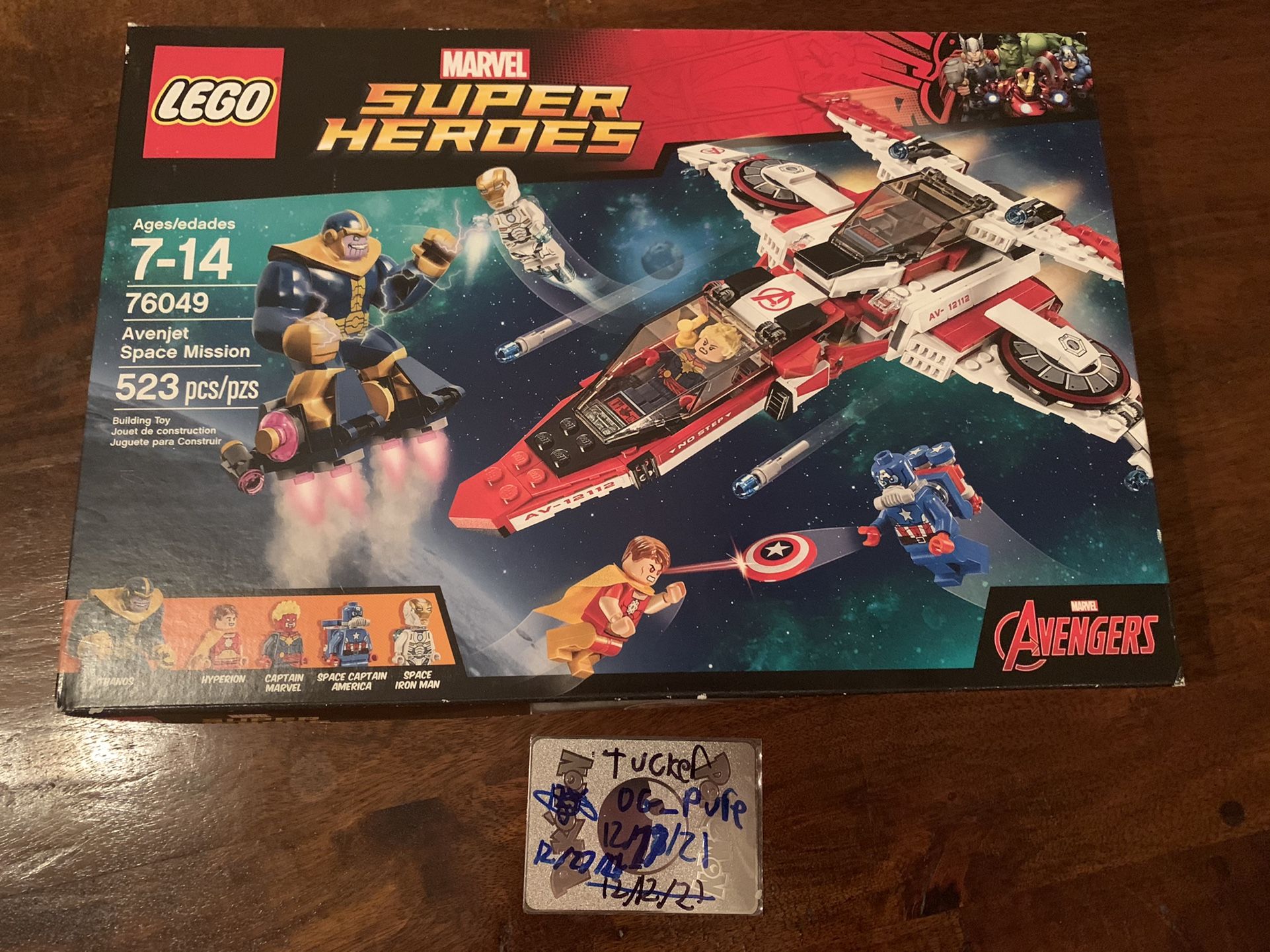 Lego Avenjet Space Mission Sealed In Box Set! Thanos, Iron Man, Captain America Minifigs! Retired Set FOR CHEAP!! 