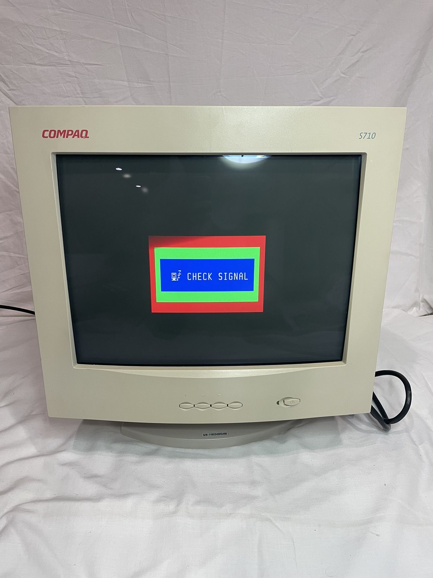 Compaq S710 13” Monitor Retro Gaming