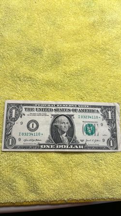 2021 Star Note $1 Federal Reserve Note