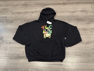 TLC Chilli T-Boz Left Eye Black Hoodie Men’s Size Large