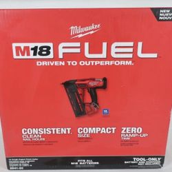 Milwaukee M18 Nailer Gun 16 Tool Only 