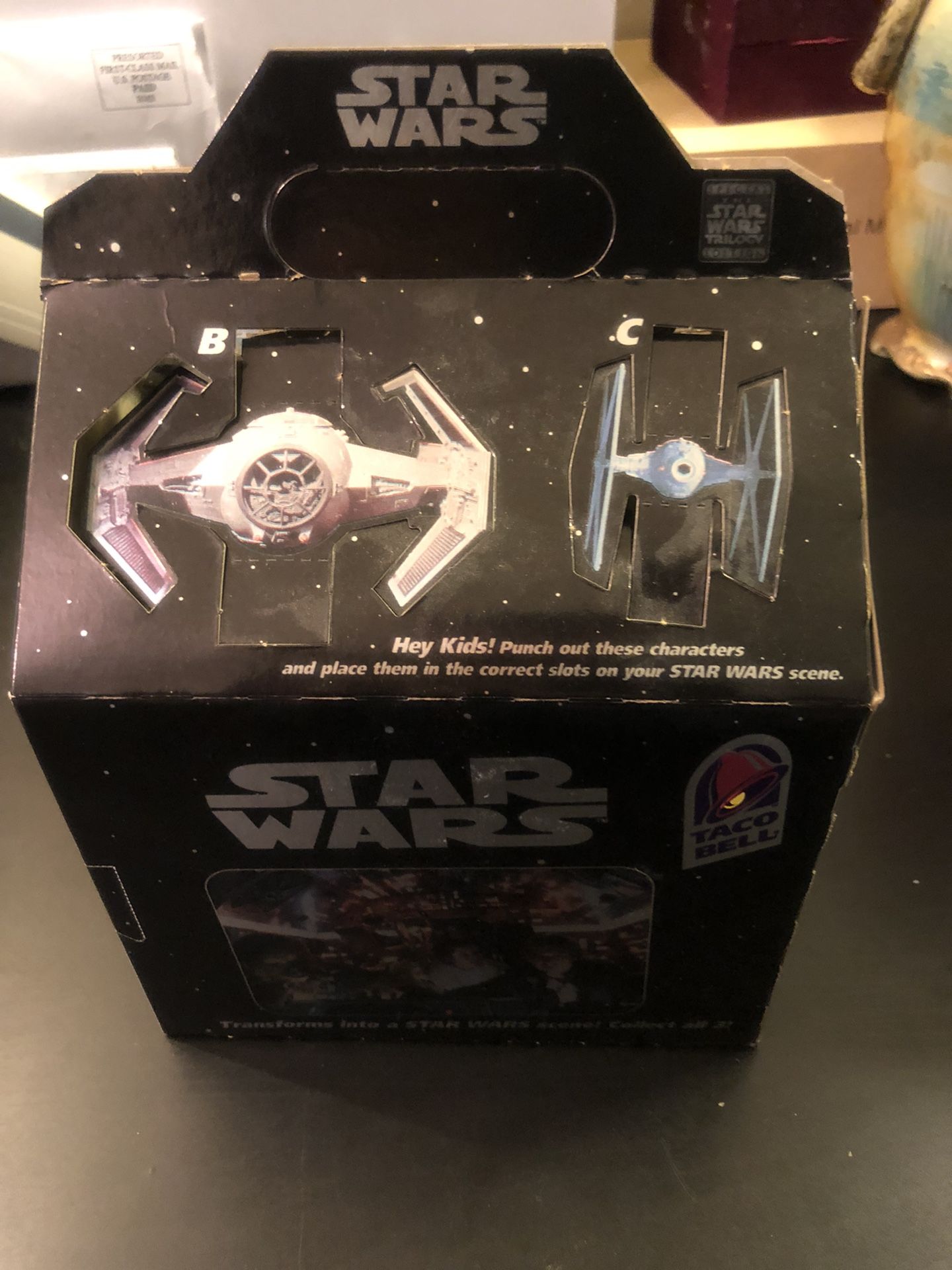 Vintage Star Wars Taco Bell’s Toy Box Rare