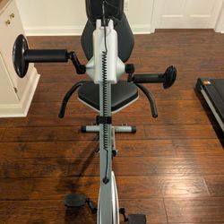 Stamina Recumbent Exercise Bike With Arm Workout 