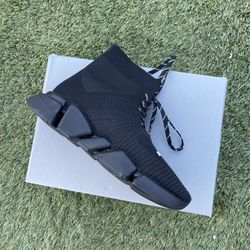 Black Balanciagas Laces Cordones 