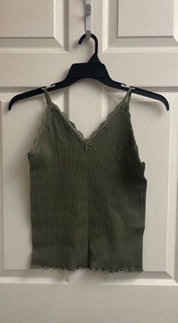Brand new olive green & brown seamless tank tops size 2XL/3XL $5.00 each