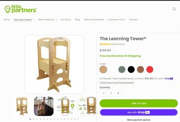 Learning tower