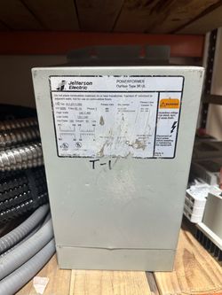 Jefferson Electric 5 KVA Powerformer Transformer